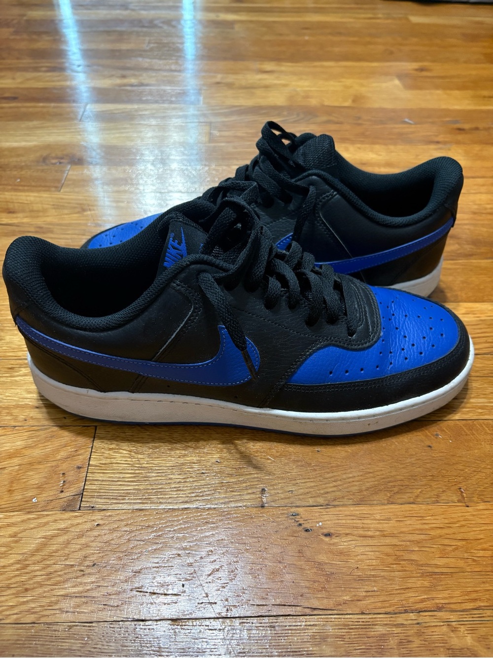 Nike Court Vision Low 'Black Game Royal' sneakers size-10
